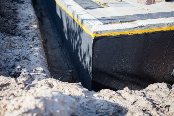 Professional Crawl Space Encapsulation technician working in Frankton, IN